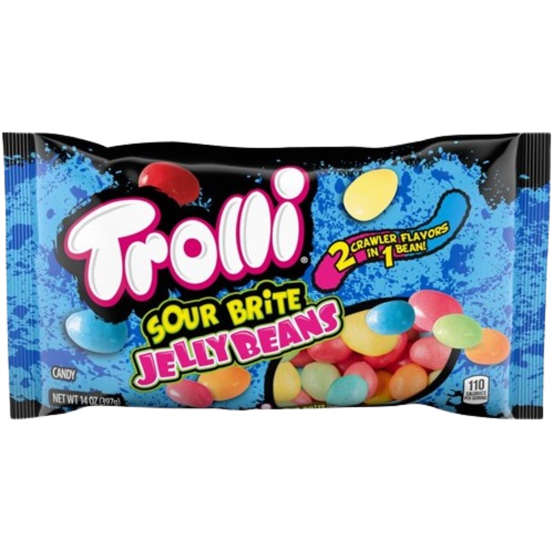 Trolli Sour Brite Jelly Beans – 14-oz. Bag