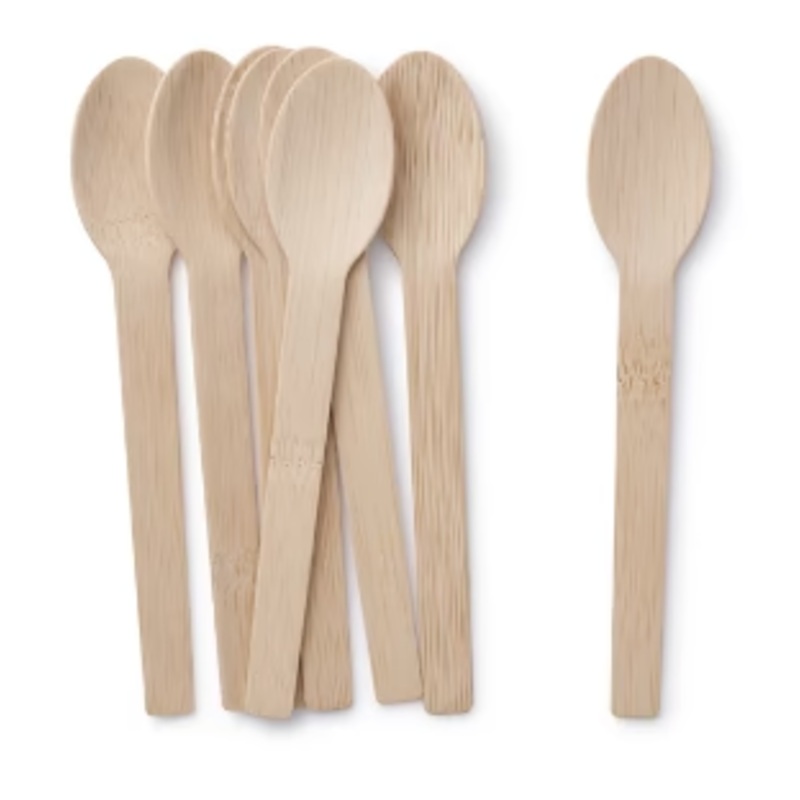 6.7″ Disposable Bamboo Spoon – 100 Spoons