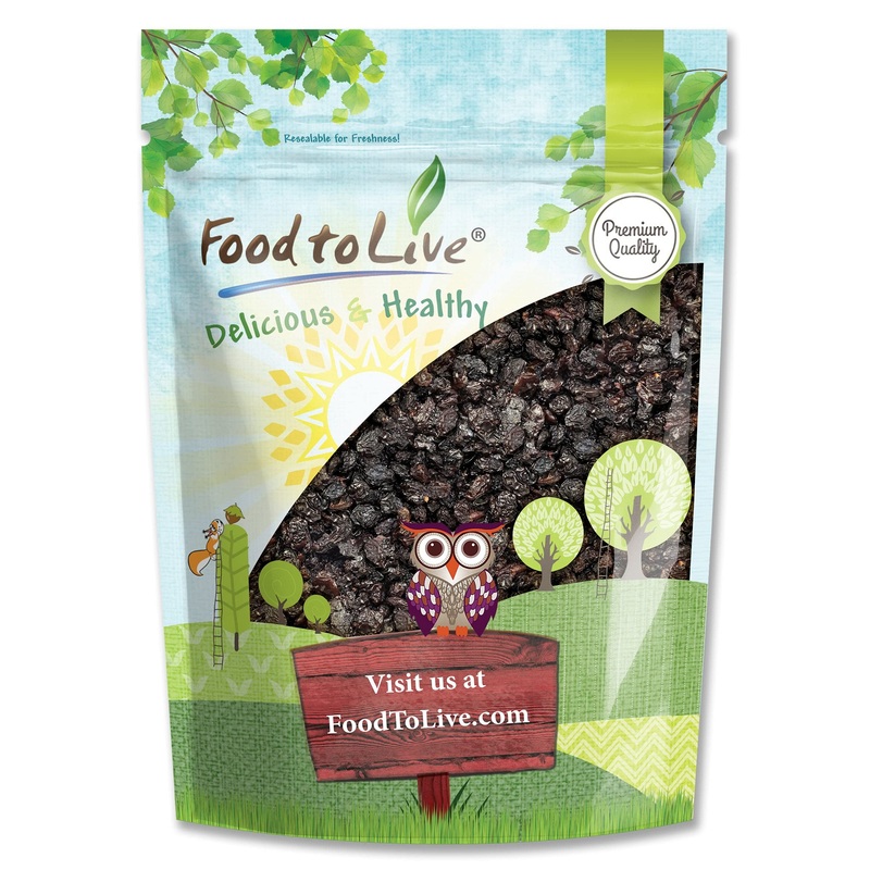 California Zante Currant Raisins, 2 Pounds – Sun-Dried Seedless Grapes, Unsweetened, Unsulfured, No Added Oil, Vegan, Kosher, Bu