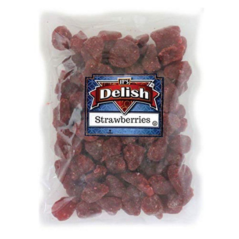 Dried Sweetened Strawberries By Its Delish, (1 Lb)