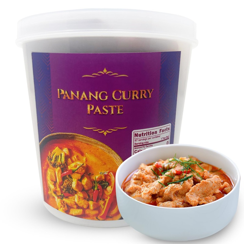 Fusion Select Panang Curry Paste – Seasoning Spice Blend For Asian Food, Middle Eastern & Indian Cuisine – Dressing & Condiment