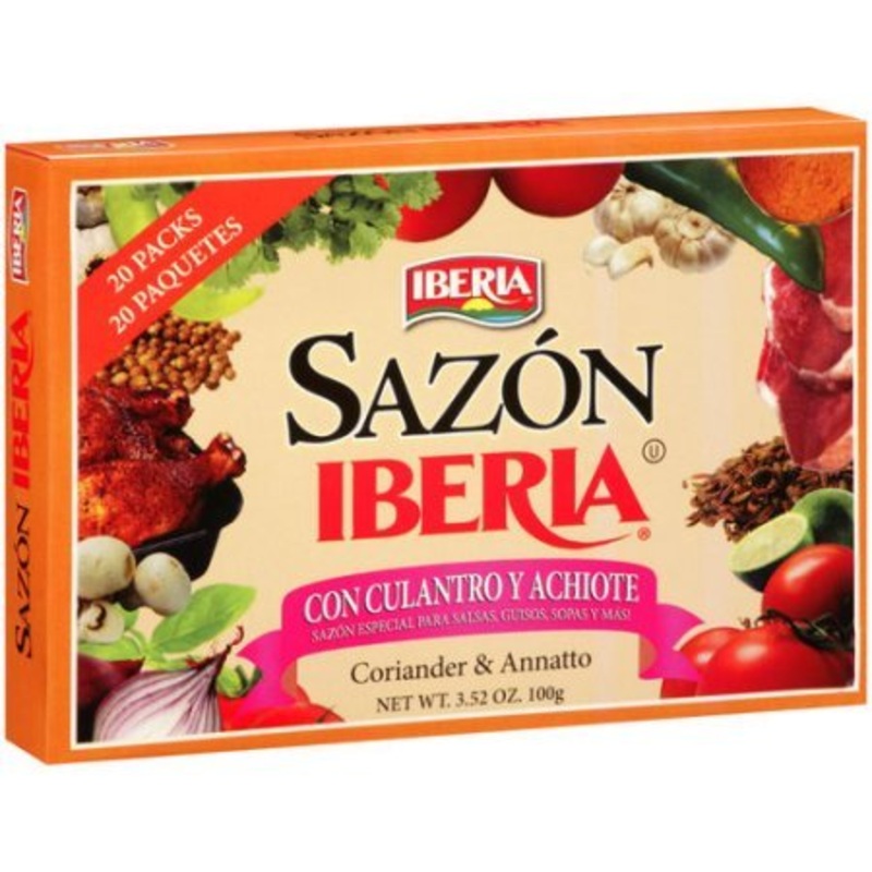 Iberia Sazon With Coriander & Annatto, 3.52 Oz