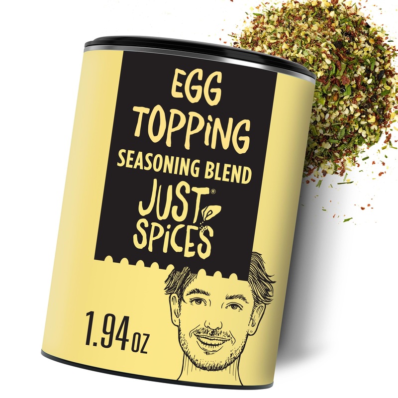 Just Spices Egg Topping – 1.94 OZ Breakfast Seasoning with Sesame, Chilli, Tomato & Sea Salt for Flavorful Eggs