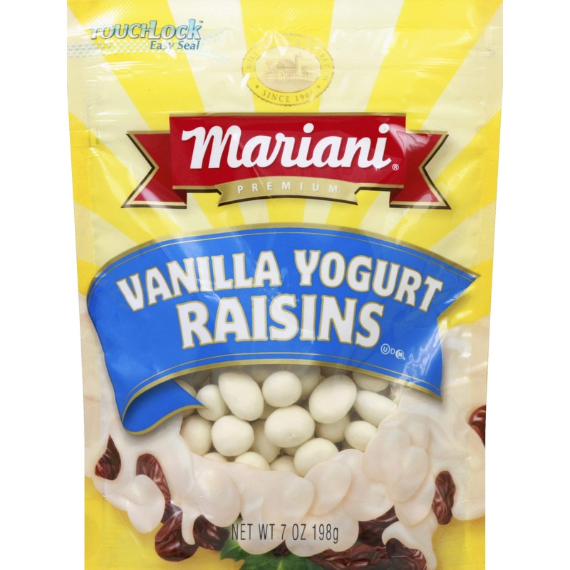 Mariani Vanilla Yogurt Raisins 7Oz. (1 Bag)