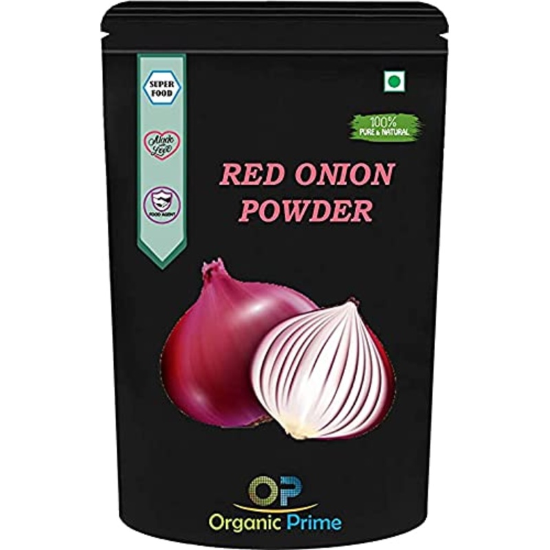 Pexal Organic Prime Red Onion Powder – 500 Gm By Organic Prime