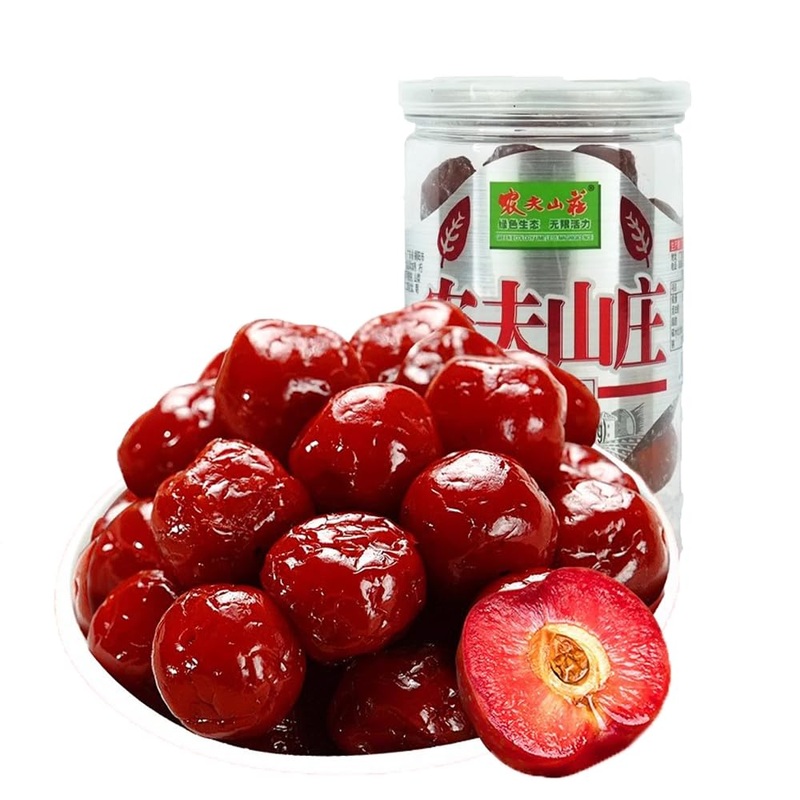Phuumy 6.7Oz Dried Plums Dried Fruit Prunes Pitted Unsweetened Chinese Dried Plums Thick Flesh, Small Core, Crisp And Sweet