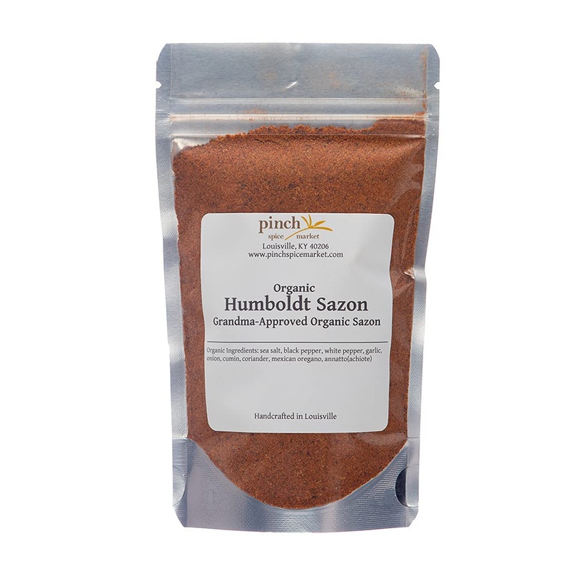 Pinch Spice Market, Organic Saz  N, Authentic Puerto Rican Spice
