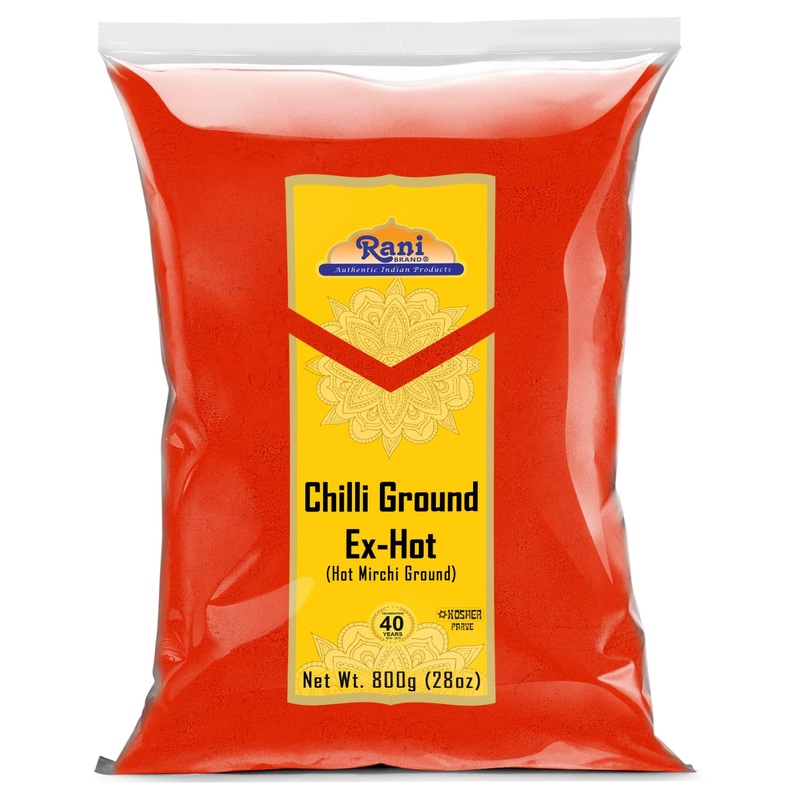 Rani Extra Hot Chilli Powder Indian Spice 28Oz (800G) ~ All Natural | No Color Added | Gluten Friendly | Vegan | Non-Gmo | Koshe