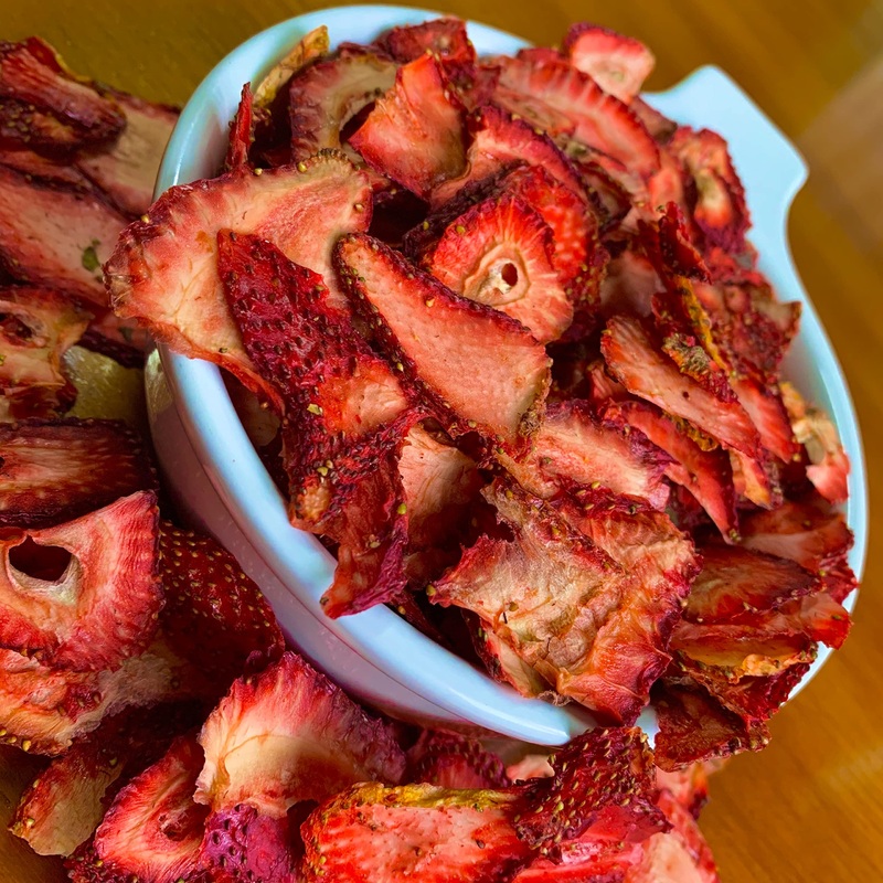 Sensafruit Dried Strawberry | 100% Natural Slices | No Sugar Added, Unsulfured | Gluten Free | Bulk Bag | Direct Producers | Who