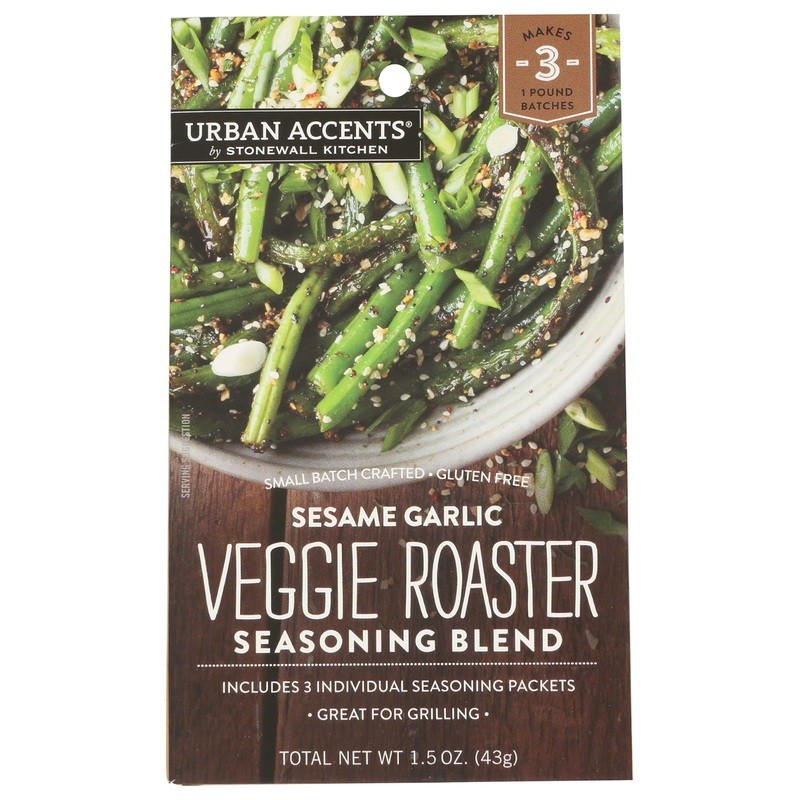 Urban Accents Sesame Garlic Veggie Roaster Seasoning Blend 2 Pack