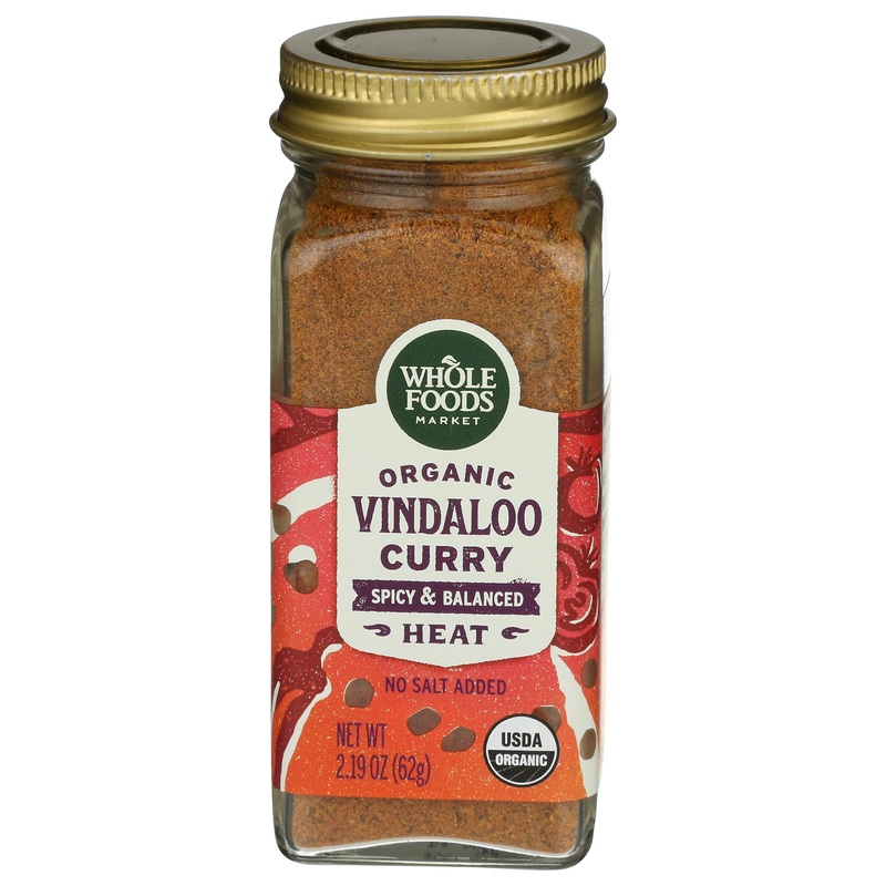 Whole Foods Market, Organic Vindaloo Curry Seasoning, 2.19 Oz