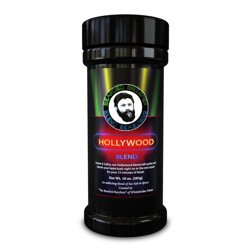 Bearded Butchers Hollywood Blend Seasoning, 10 Oz Large Shaker – Sweet & Sultry With Pure Cane Sugar & Molasses, Ideal For Pork