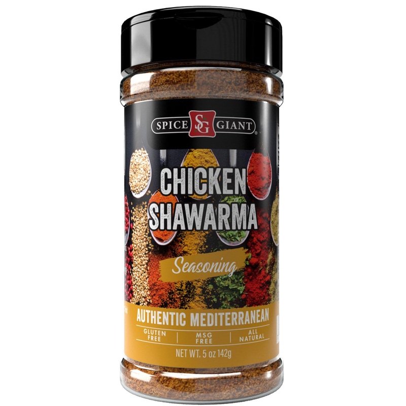 Chicken Shawarma Seasoning 5 Oz | Chicken Shawarma Spice Blend | All Purpose, All Natural, Authentic Mediterranean Blend, Middle
