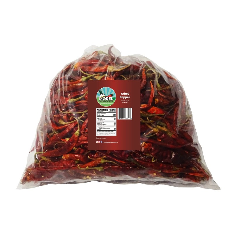 Dried Arbol Pepper (Chile De Arbol) Wt: 4 Oz, 8 Oz, 1 Lb, 2 Lbs, 5 Lbs, And 10 Lbs! (1 Lb)