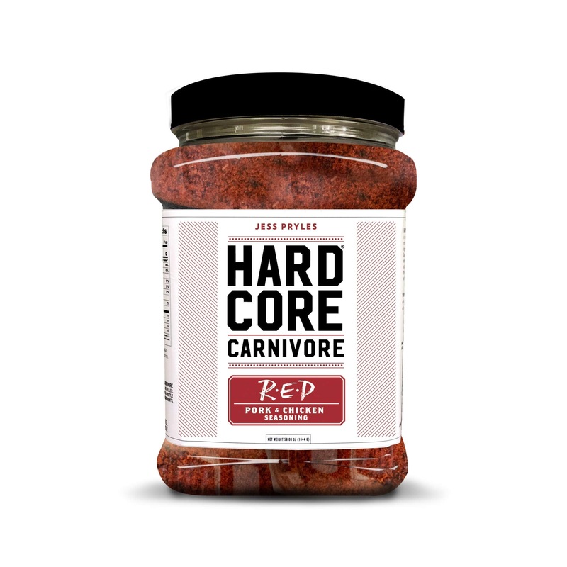 Hardcore Carnivore Red: All Purpose Seasoning For Pork, Chicken, Bbq (Mega Pack)