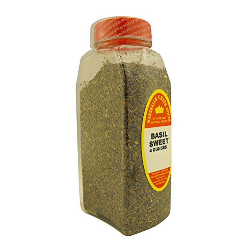 Marshalls Creek Spices Sweet Basil, Xl Size, 4 Ounce