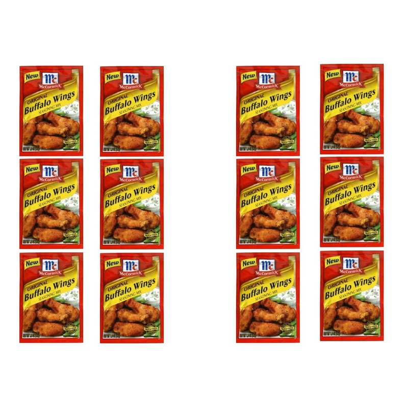 Mccormick Original Buffalo Wings Seasoning Mix, (Pack – 12)