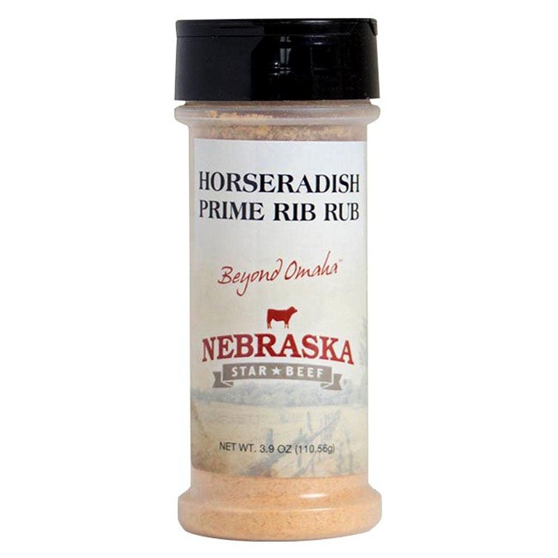 Nebraska Star Beef Horseradish Prime Rib Rub – 3.9Oz