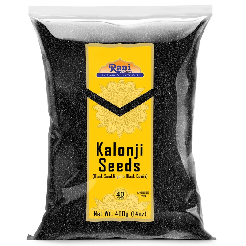 Rani Kalonji (Black Seed, Nigella Sativa, Black Cumin) Seeds 14Oz (400G) ~ All Natural | Gluten Friendly | Non-Gmo | Vegan | Ind