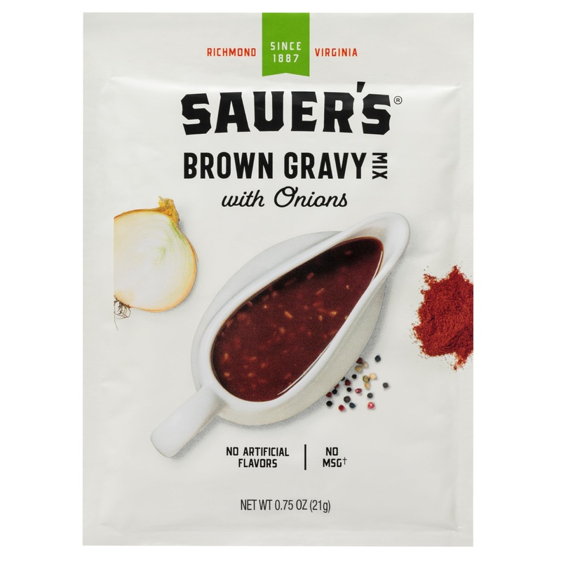 Sauer’S Brown Gravy With Onions, 0.75 Ounce (Pack Of 1)