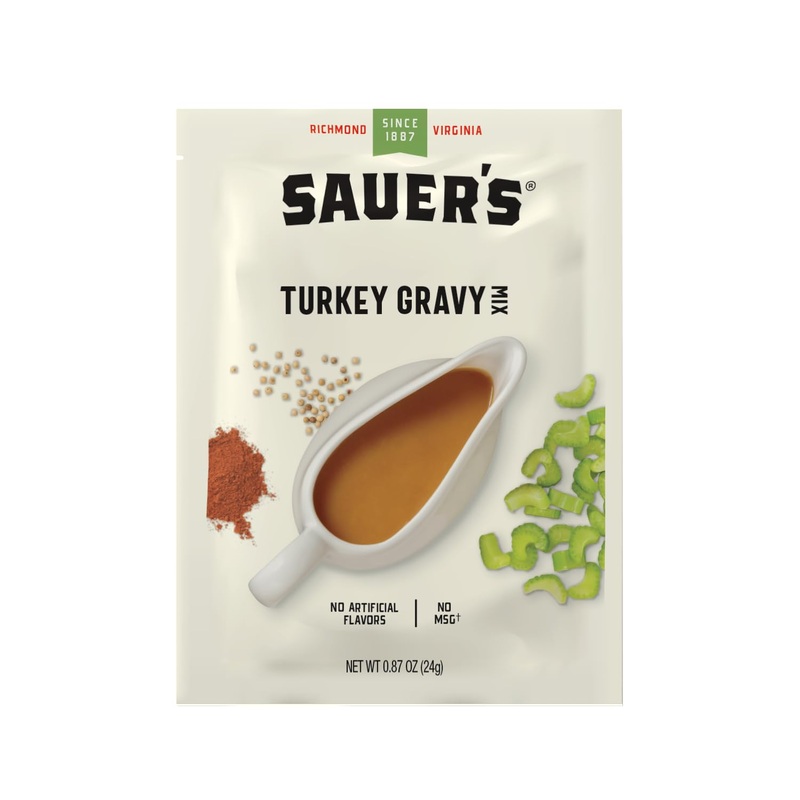 Sauer’S Turkey Gravy, 0.87 Ounce (Pack Of 1)