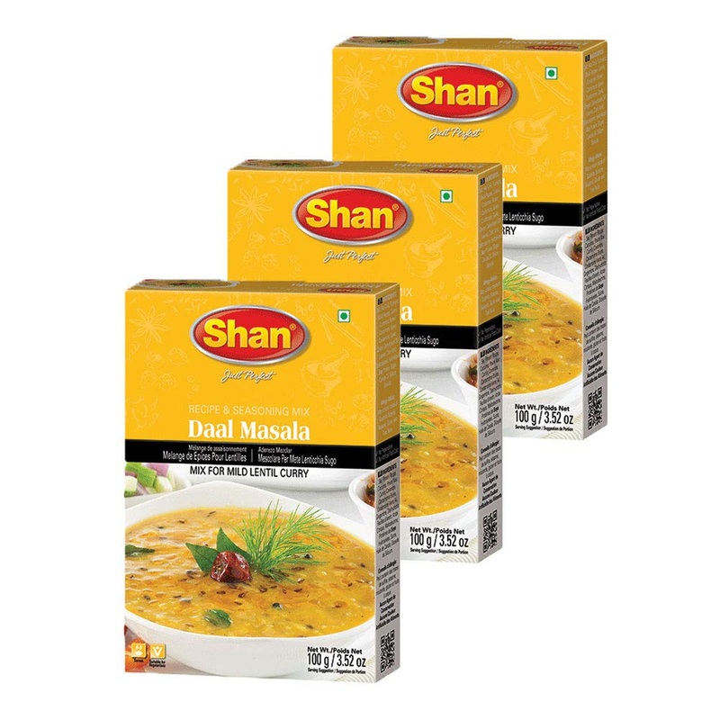Shan Daal Masala Mix (100G) – Indian Spices And Seasonings For Mild Lentil Curry – Authentic Curry Spice Blend With Natural Ingr