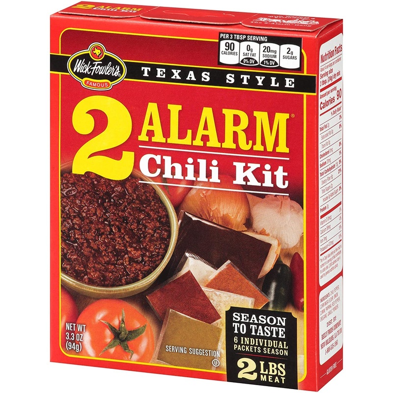 Wick Fowlers Chili 2 Alarm Kit, 3.625 Oz