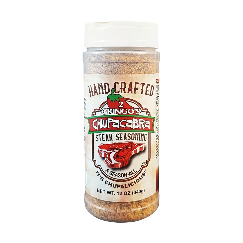 2 Gringos Chupacabra Steak Seasoning, 12 Ounces