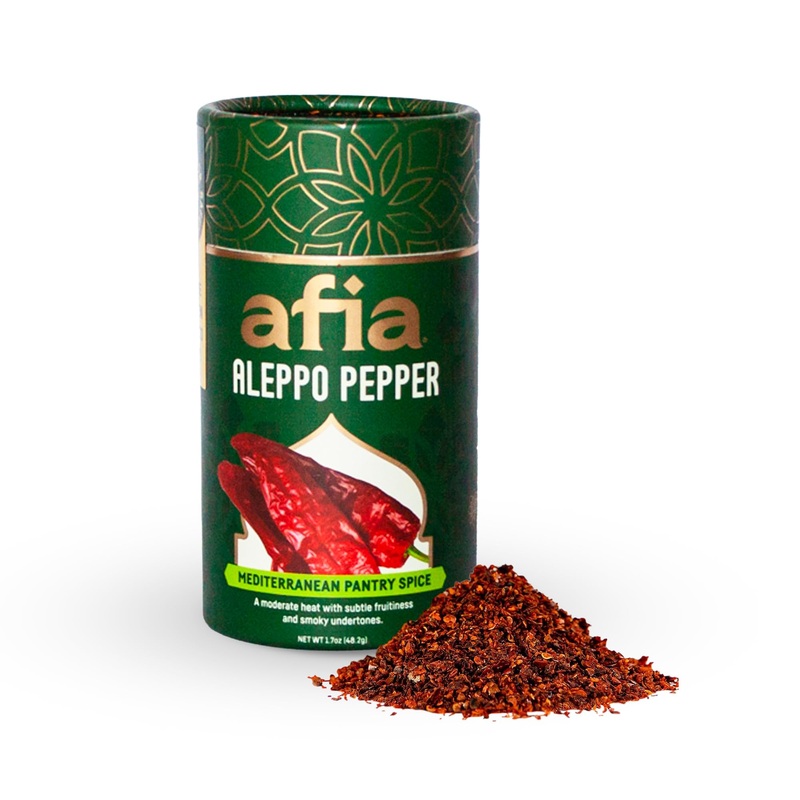 Afia – Aleppo Pepper Flakes | Aleppo Mediterranean Pantry Spice For Middle Eastern Dishes, Meals And Cuisine | Premium Middle Ea
