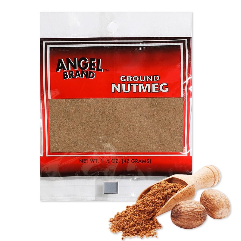 Angel Brand Ground Nutmeg 1.5 Oz Pouch Pack Of 3 – Premium Rich And Aromatic Taste Of Carefully Selected Nutmeg Ground – Versati