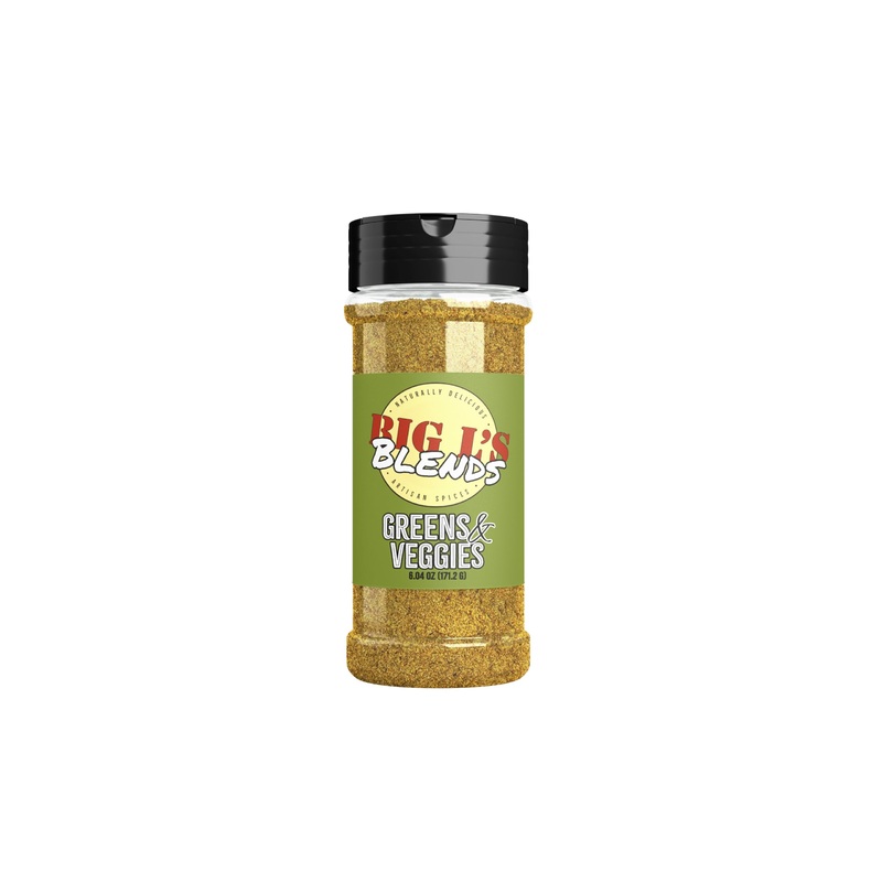 Big L’S Blends Collard Greens Seasoning Vegetable Seasoning Cabbage Seasoning | All-Purpose Instant Flavor Boost | Authentic Sou
