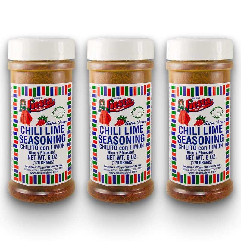 Bolner’S Fiesta Mexican Seasonings & Spices 4.5Oz – 7Oz (Pack Of 3) Choose Flavor Below (Chili Lime Seasoning 6Oz)