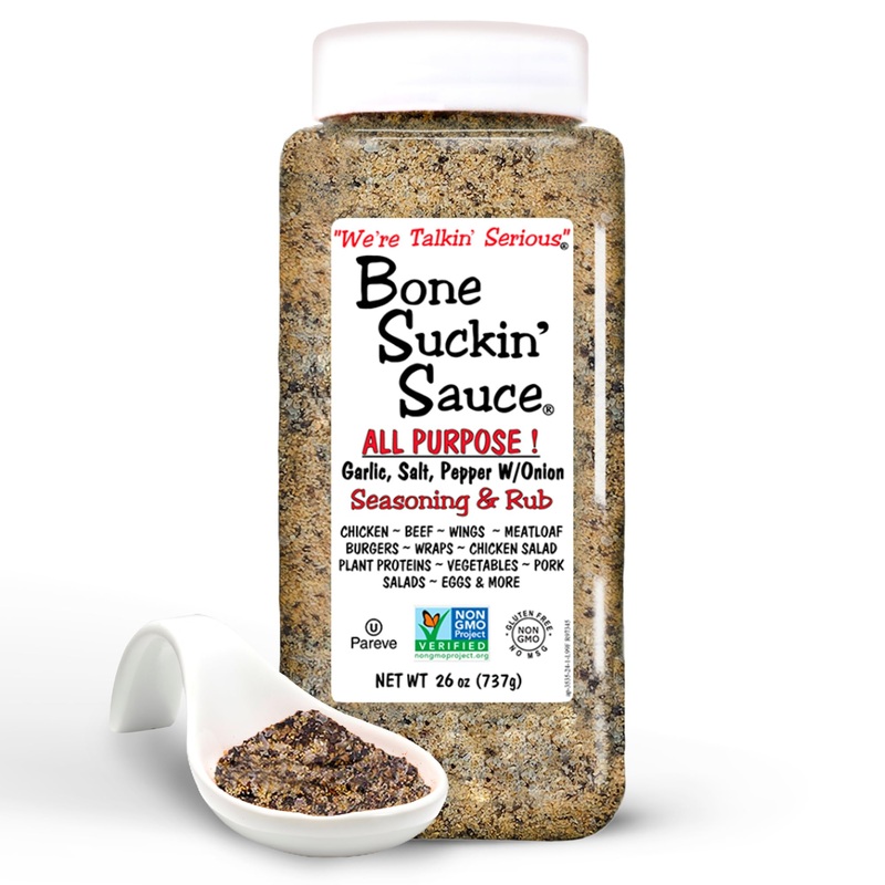 Bone Suckin’ All Purpose Bulk Seasoning & Rub, Sugar Free, Gluten Free, Non Gmo, No Msg