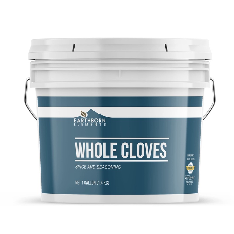 Earthborn Elements Whole Cloves, 1 Gallon Bucket, Warm Flavor, Aromatic Spice