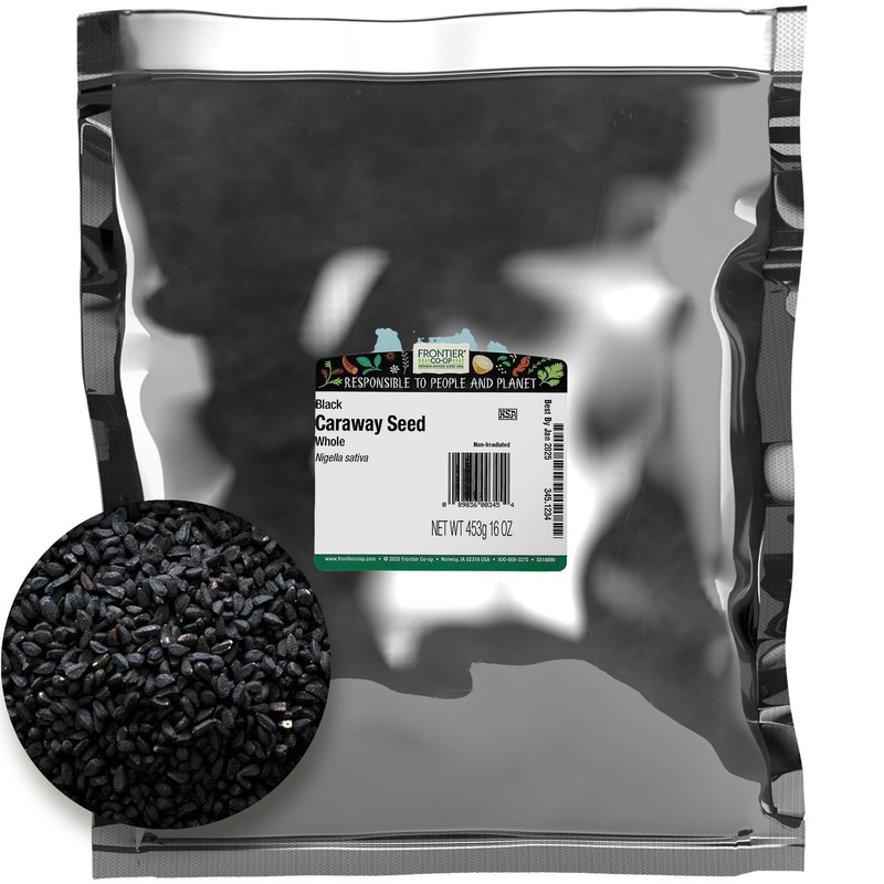Frontier Bulk Caraway Seed, Black Whole, 16 Ounce