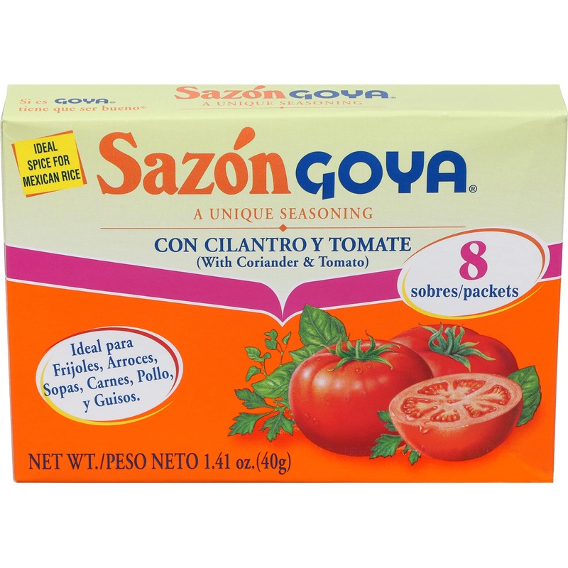 Goya Sazon With Cilantro & Tomato – 1.41 Oz.
