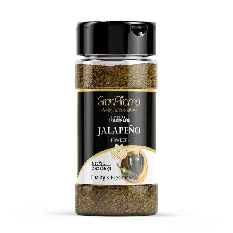 Granaroma Jalapeno Powder, 2 Oz, Mexican Cuisine, Hot & Spicy, Salsas & Dips