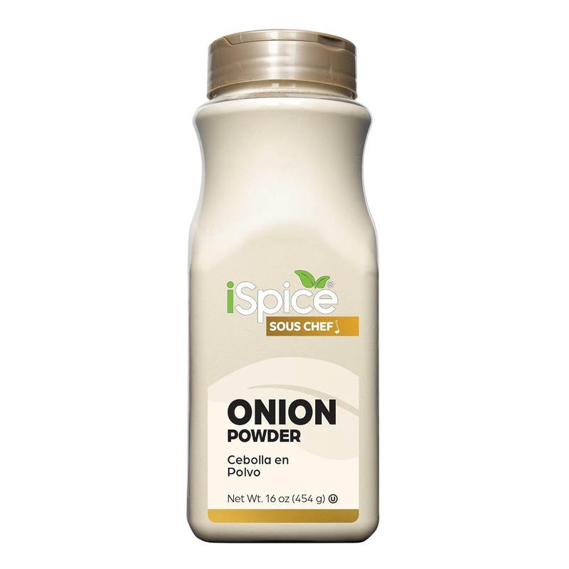 Ispice Blend | Onion Powder | 16 Oz | Bulk Size | Rich Aroma | Kosher (Onion Powder)
