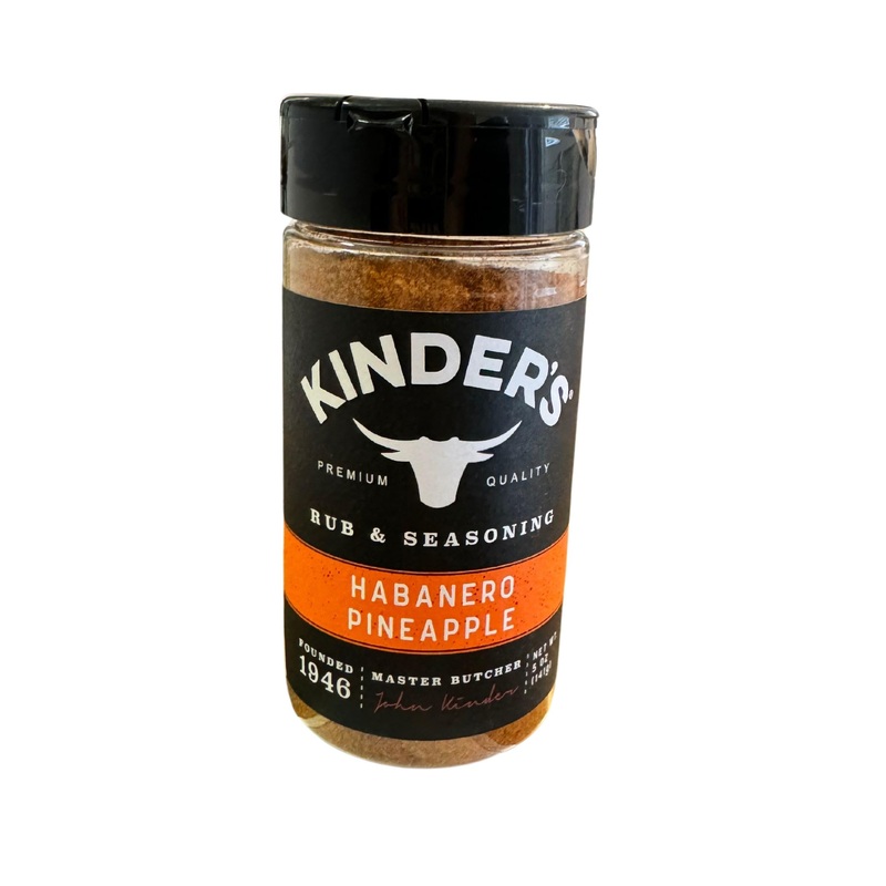 Kinder’S Habanero Pineapple Seasoning, Adds Spicy And Sweet Flavor To Dishes, 5.9 Ounce (Pack Of 1)