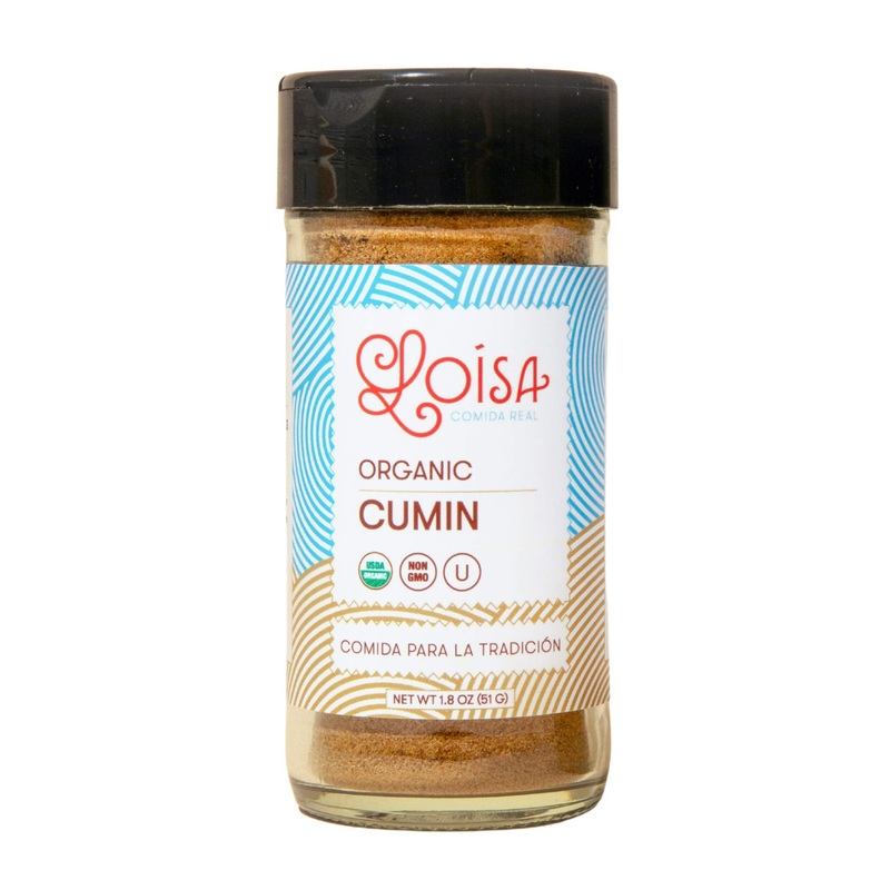 Loisa Organic Cumin, Ground – Usda Organic, Non-Gmo, No-Msg, No Preservatives, No Artificial Coloring, No Artificial Flavors (Cu