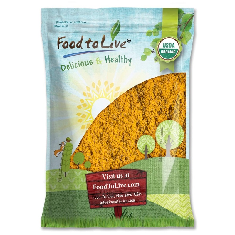 Organic Turmeric Powder, 9 Pounds – Non-Gmo, Finely Ground Turmeric Root, Pure, Kosher, Vegan, Bulk. Fragrant Spice. Great For A