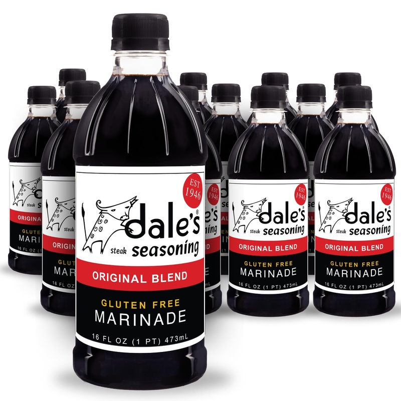 Original Steak Seasoning By Dale’S, Gluten Free, No Cholesterol | Delicious On All Meats, Fish, And Vegetables | 16 Oz Bottle (1