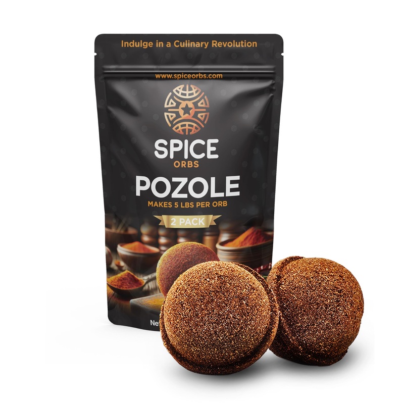Pozole Spice Orbs – 2 Pack – Instant Pot Pozole – Made In Usa – Just Add Water, Meat, & One Spice Orb