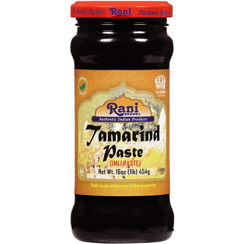 Rani Tamarind Paste Puree (Imli) 16Oz (1Lb) 454G Glass Jar, No Added Sugar ~ All Natural | Vegan | Gluten Free | No Colors | Non
