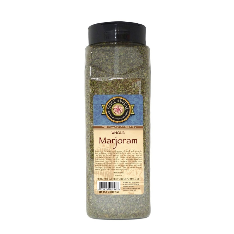 Spice Appeal Marjoram Whole, 5 Ounce