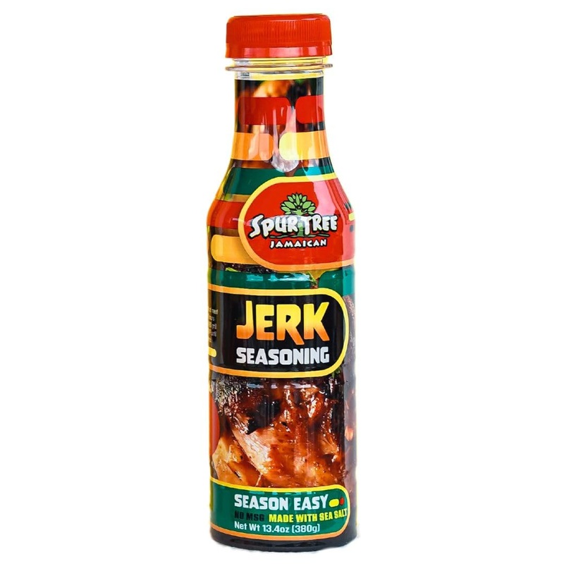 Spur Tree Jamaican Jerk Seasoning 13.4 Oz – Authentic Caribbean Mild Jerk Seasoning With All-Natural And Fresh Ingredients From