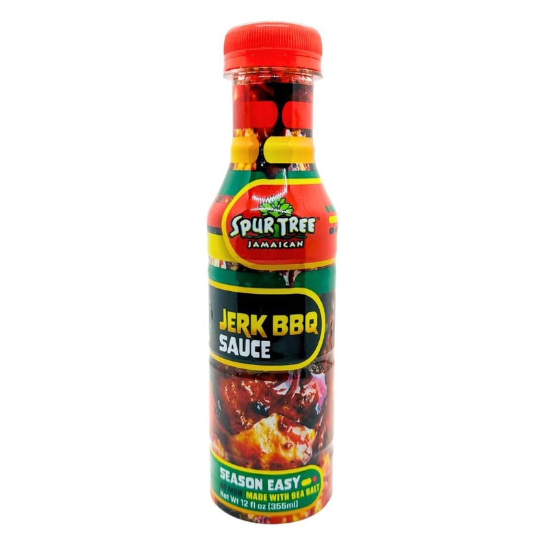 Spur Tree Jerk Bbq Sauce – Authentic Jamaican Bbq Seasoning To Spice Up Your Life – Bbq Rub With All-Natural Ingredients – Smoky
