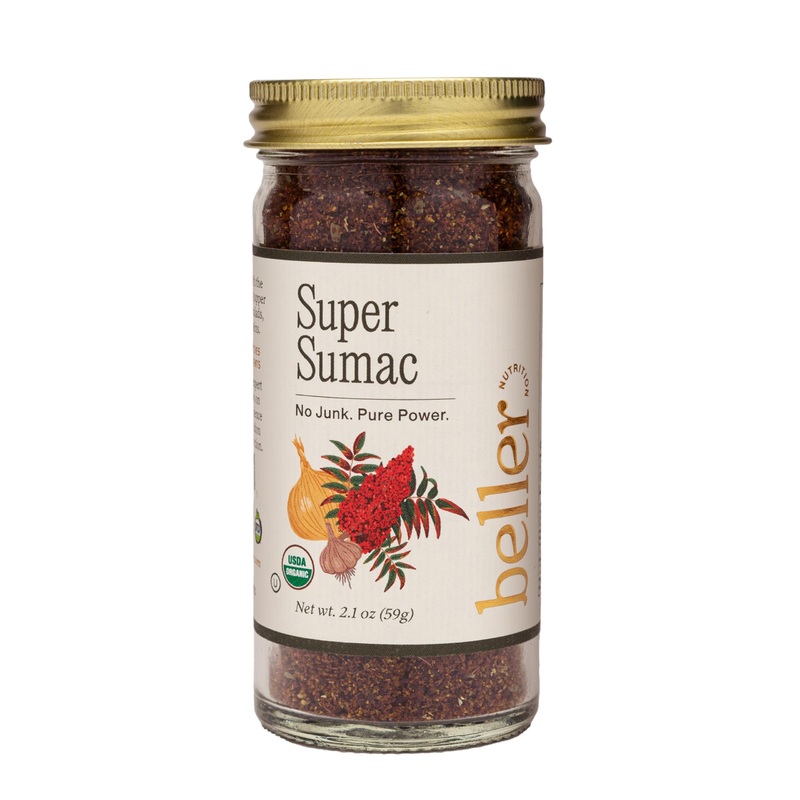 Super Sumac | 2.1 Oz | Organic Spice Blend Seasoning | Rachel Beller Nutrition Power Spicing