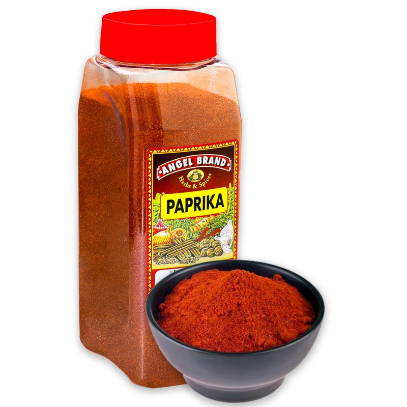 Angel Brand Paprika Powder 2 Oz Pouch – Sweet And Vibrant Spice For Cooking, Seasoning, And Garnishing – Perfect For Soups, Meat