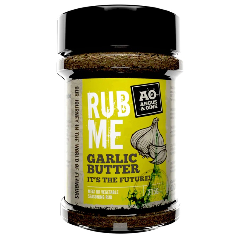 Angus & Oink | Garlic Butter Seasoning | Rich & Indulgent Flavour For Chicken, Fries & Roast Potatoes | 225G